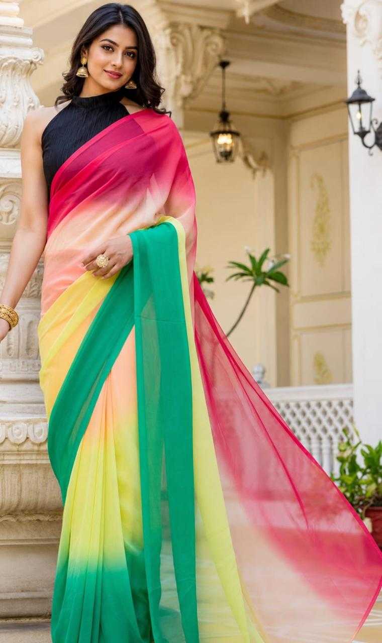 Georgette Ready To Wear Saree