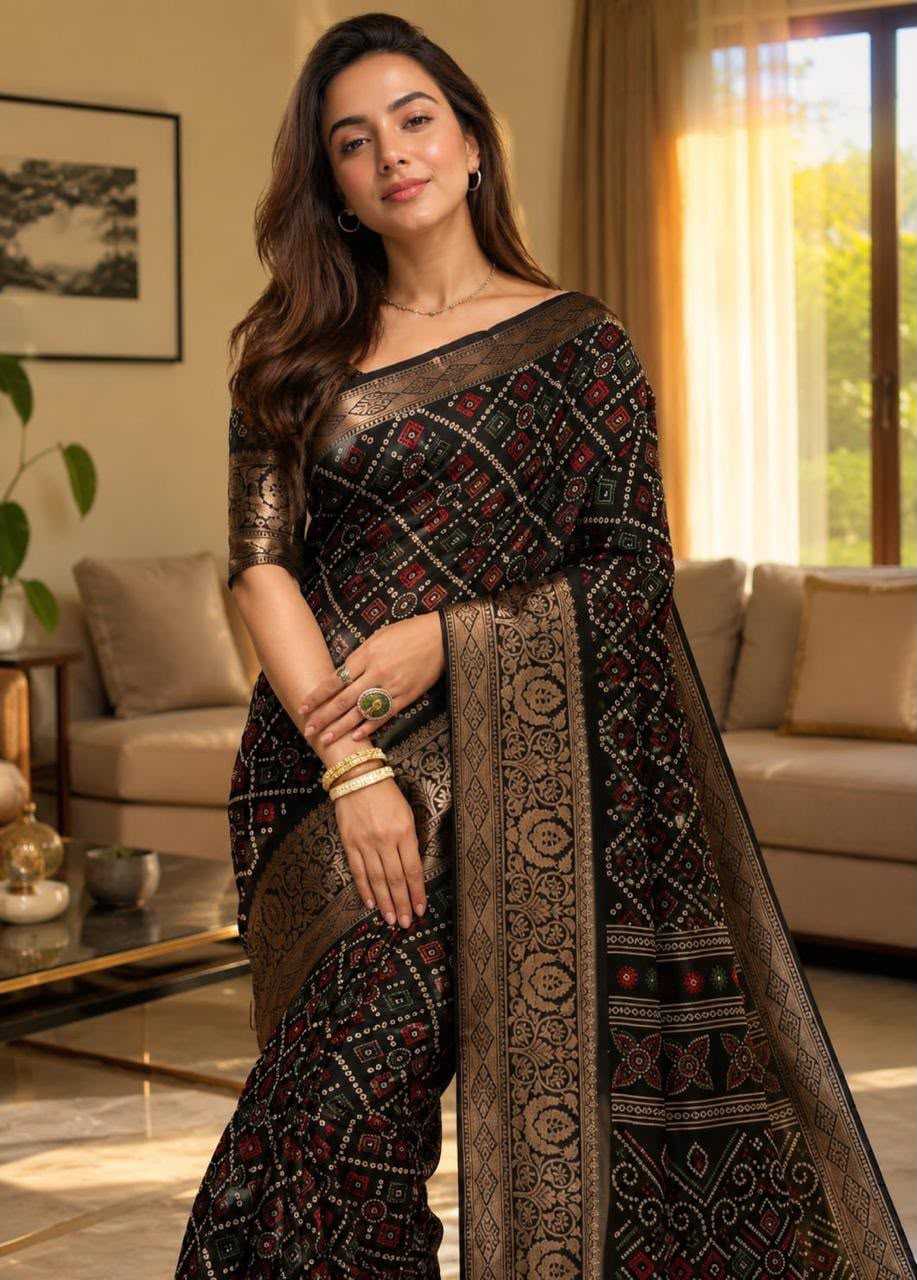 Printed Saree