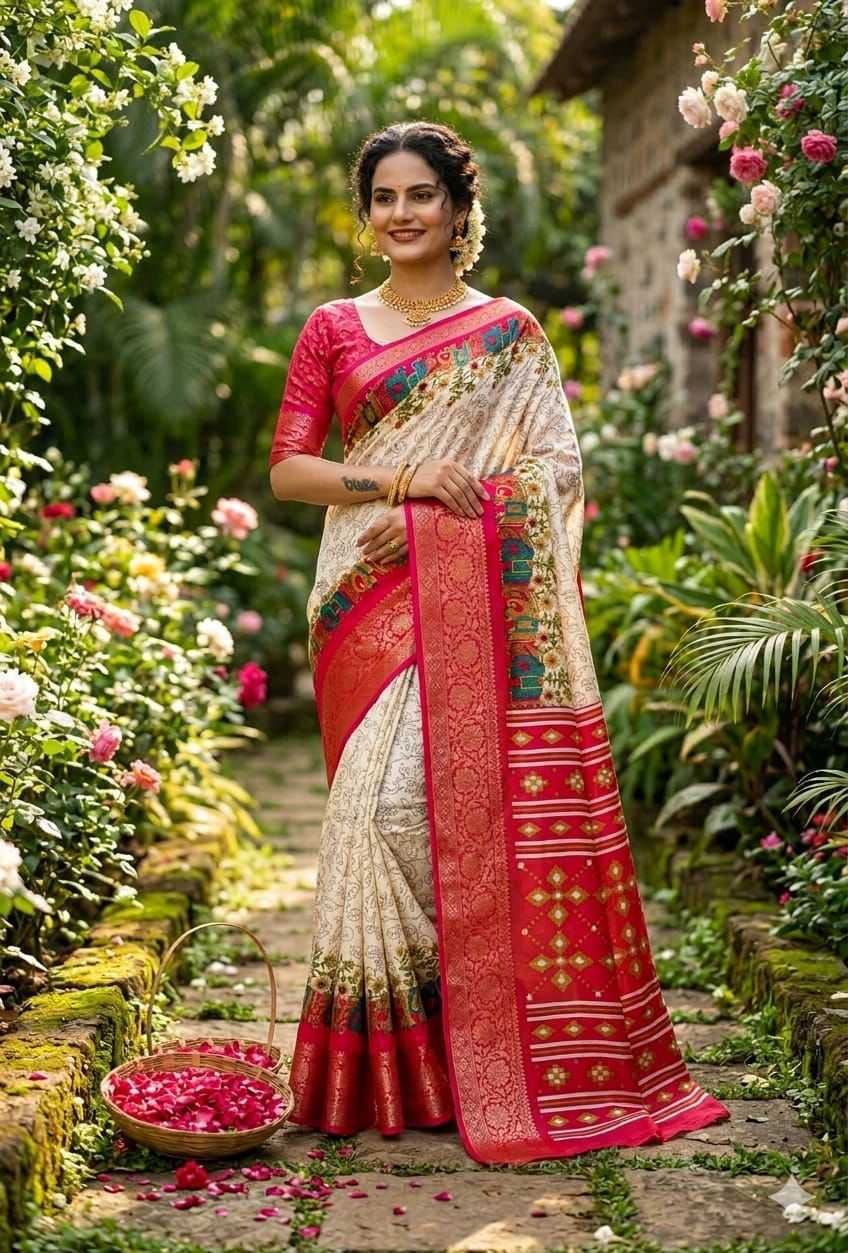 Soft Silk Designer Saree