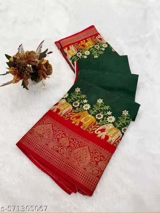 Soft Silk Designer Saree