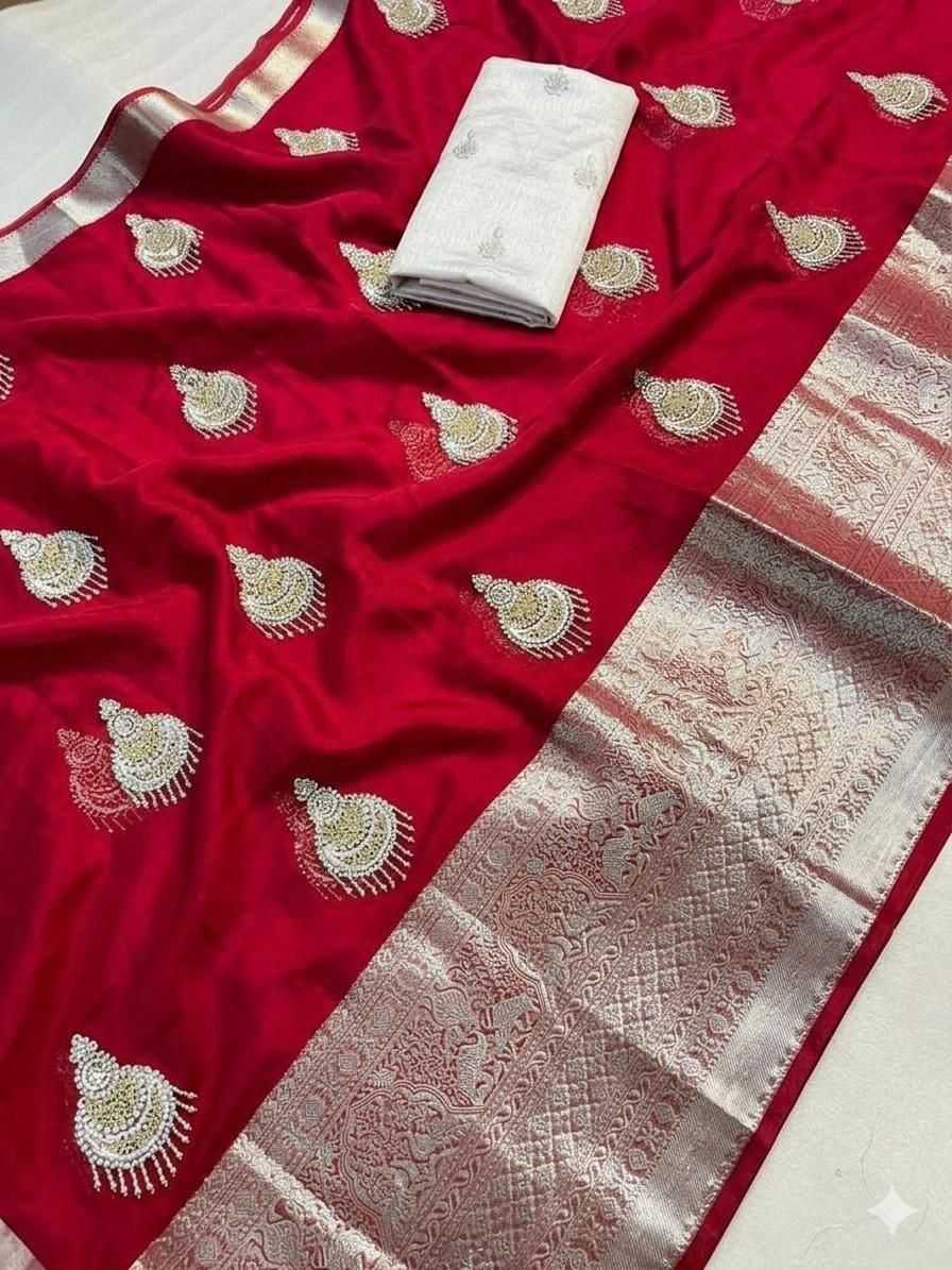 Organza Designer Saree