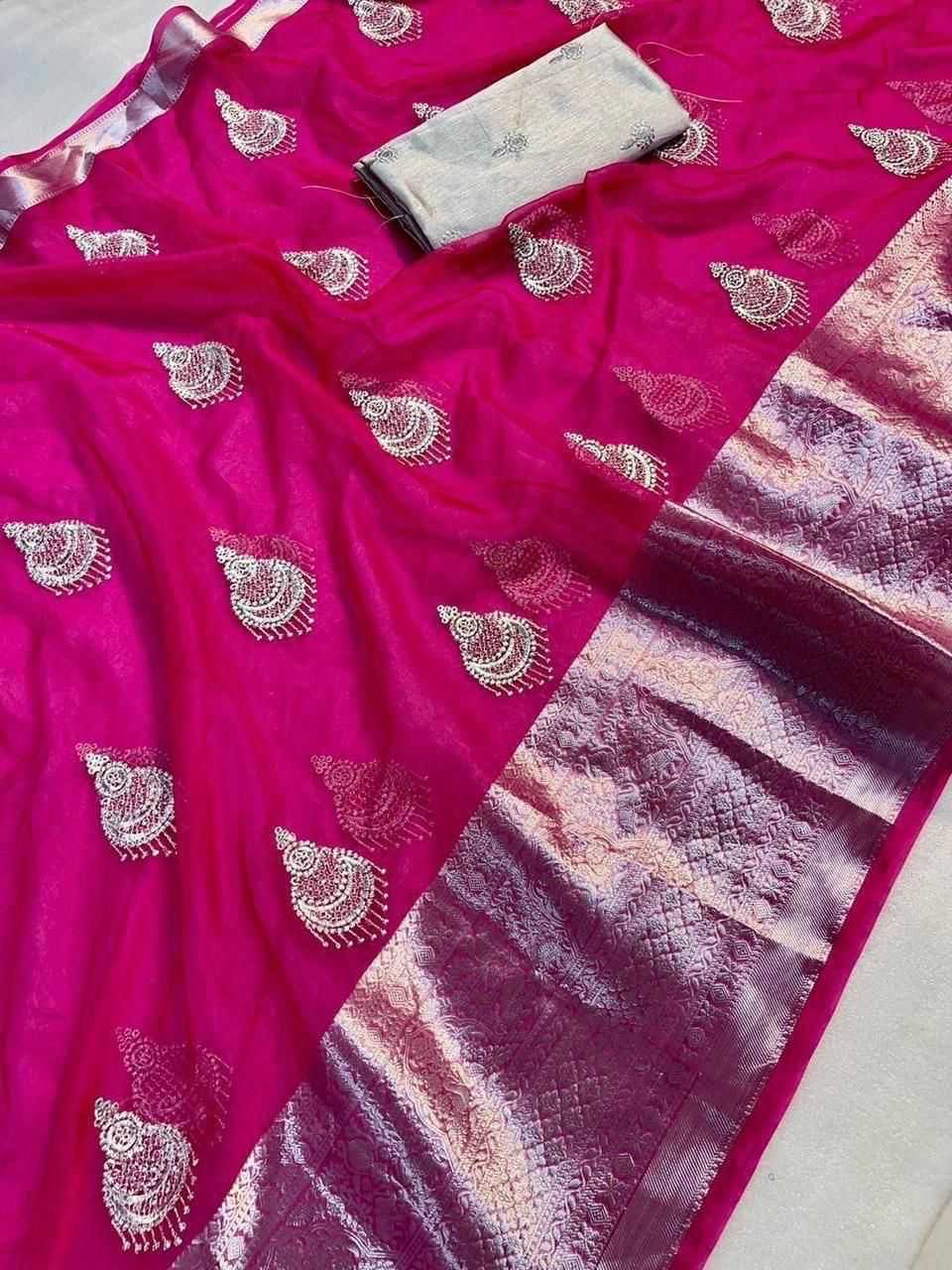 Organza Designer Saree