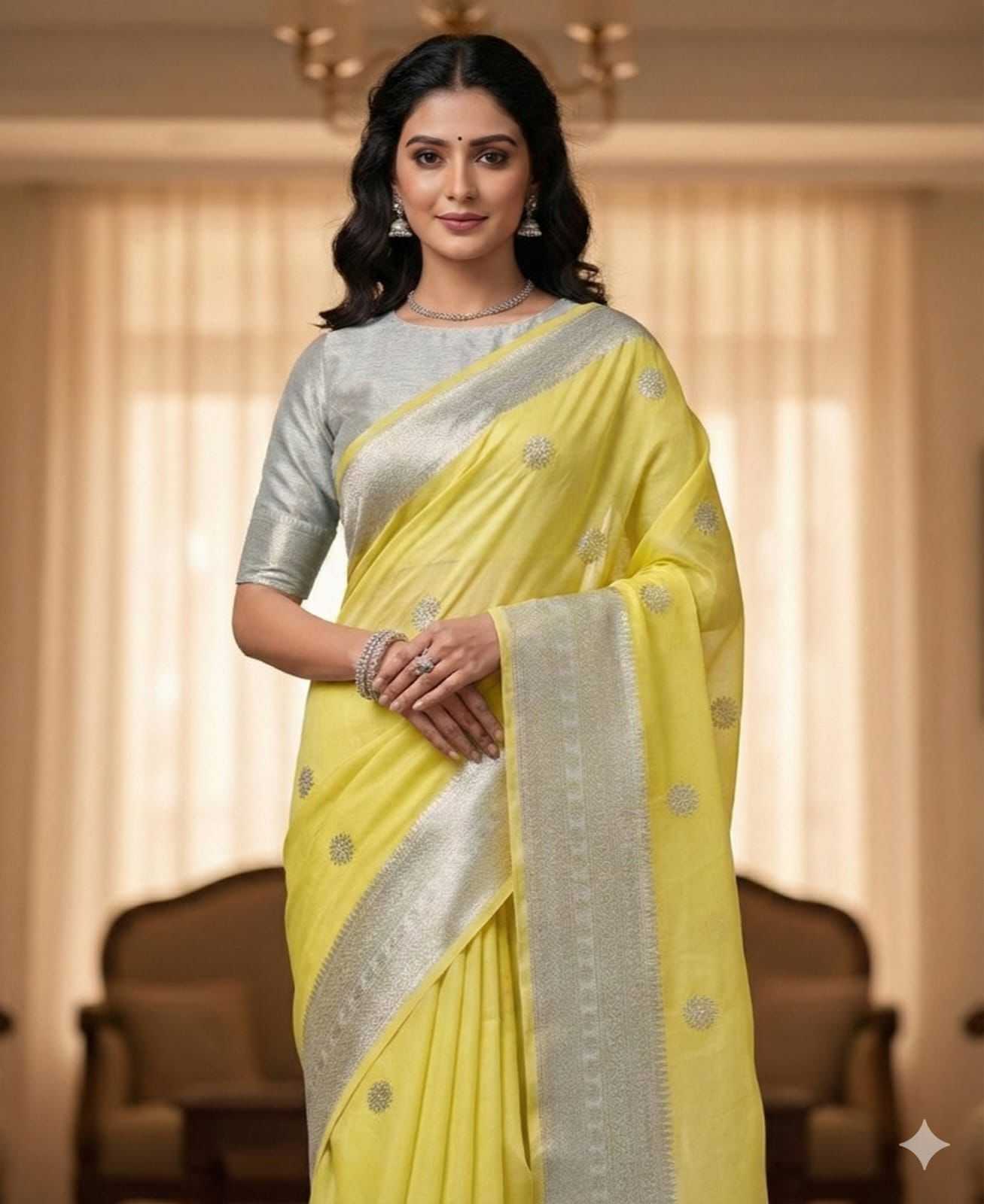 Organza Designer Saree