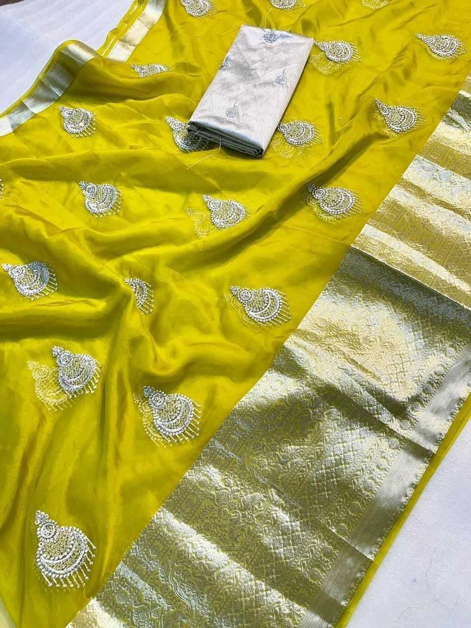 Organza Designer Saree