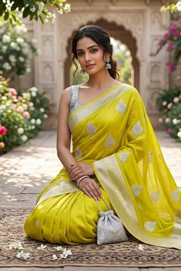 Organza Designer Saree