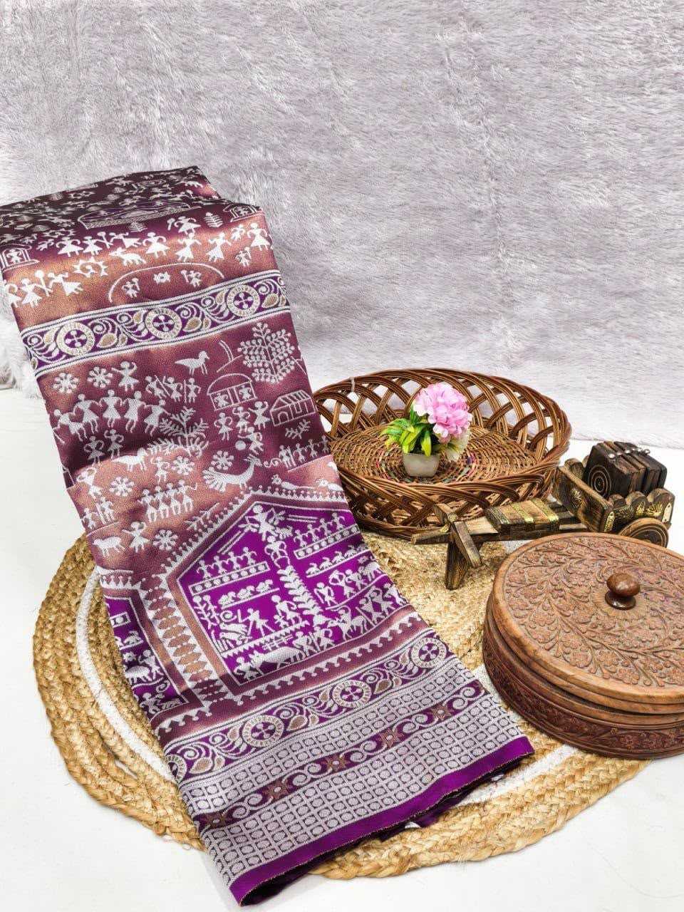 Lichi Silk Designer Saree
