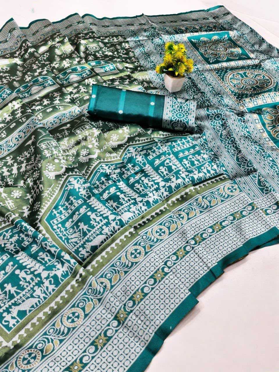 Lichi Silk Designer Saree