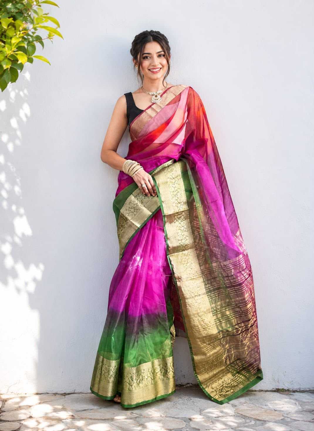 Organza Designer Saree