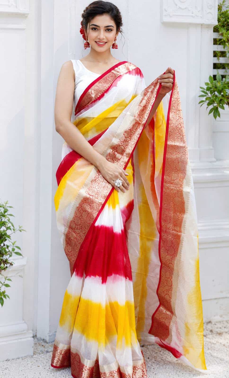 Organza Designer Saree
