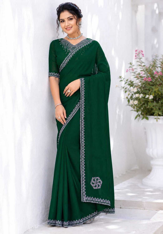 Galaxy Simmer Designer Saree