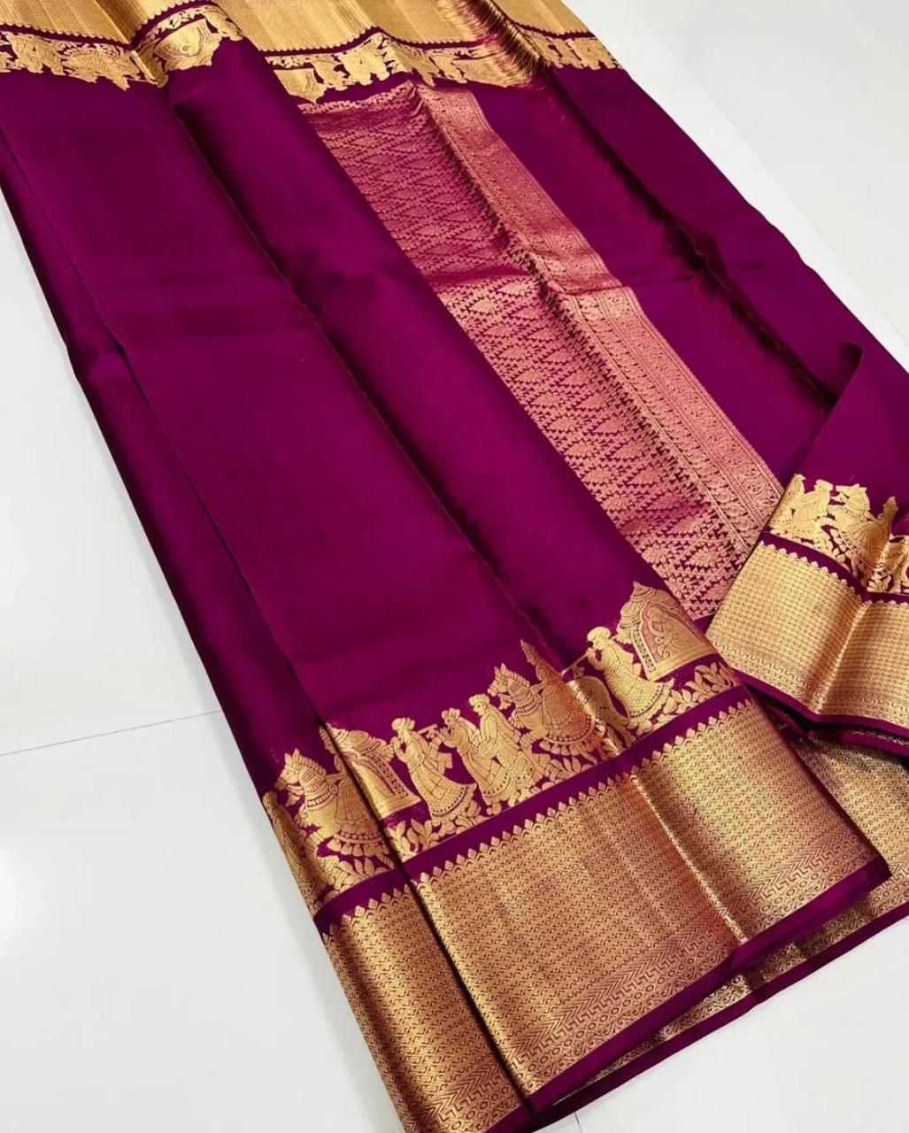Lichi Silk Designer Saree