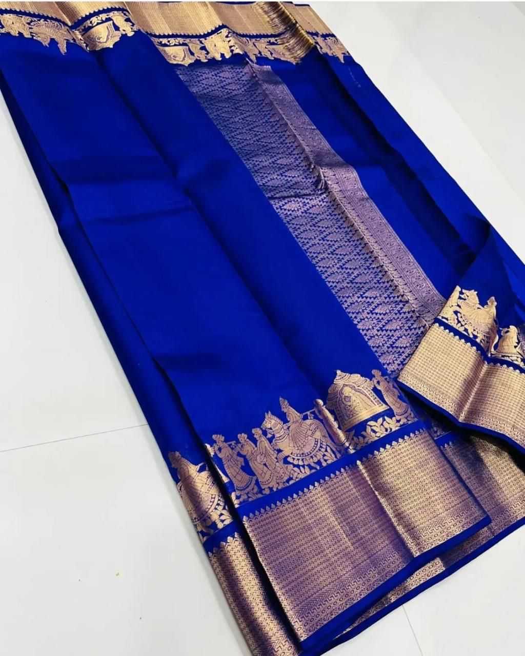 Lichi Silk Designer Saree
