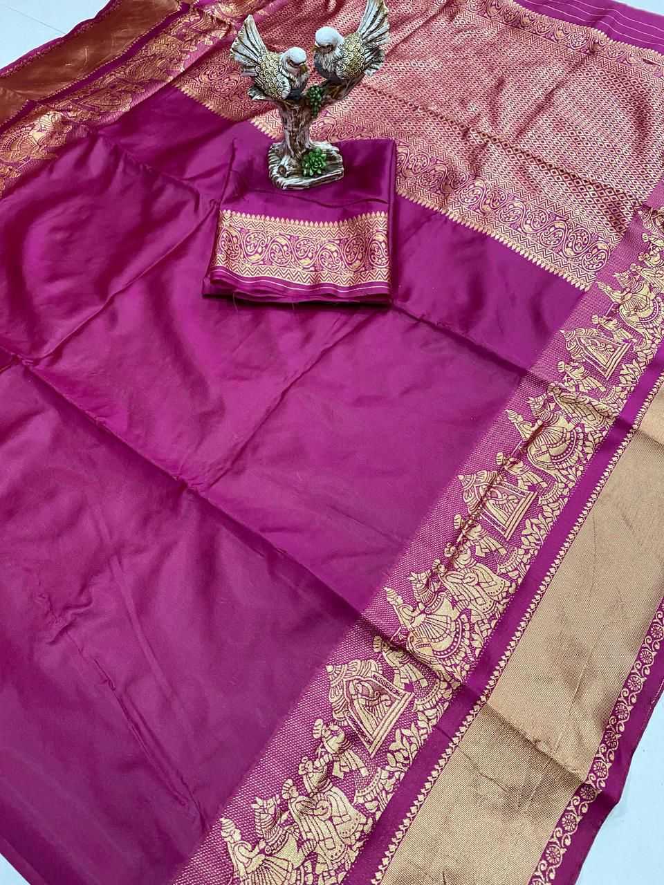 Lichi Silk Designer Saree