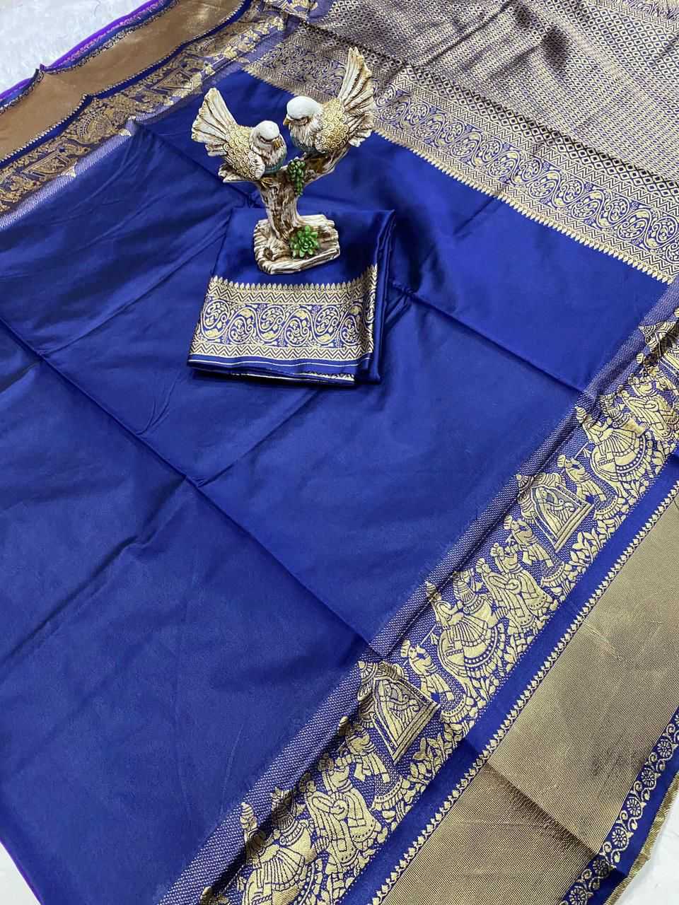 Lichi Silk Designer Saree