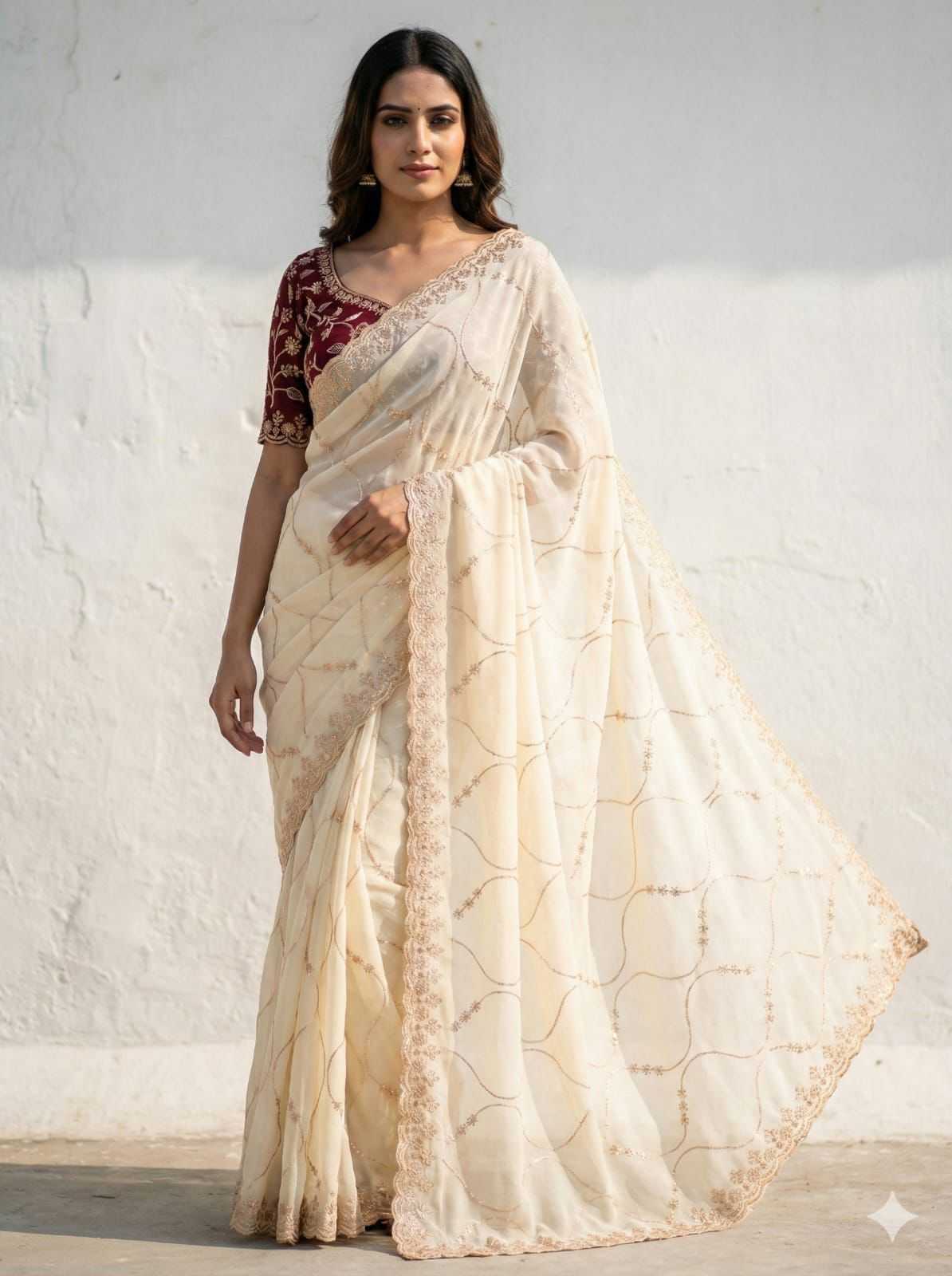 Georgette Saree