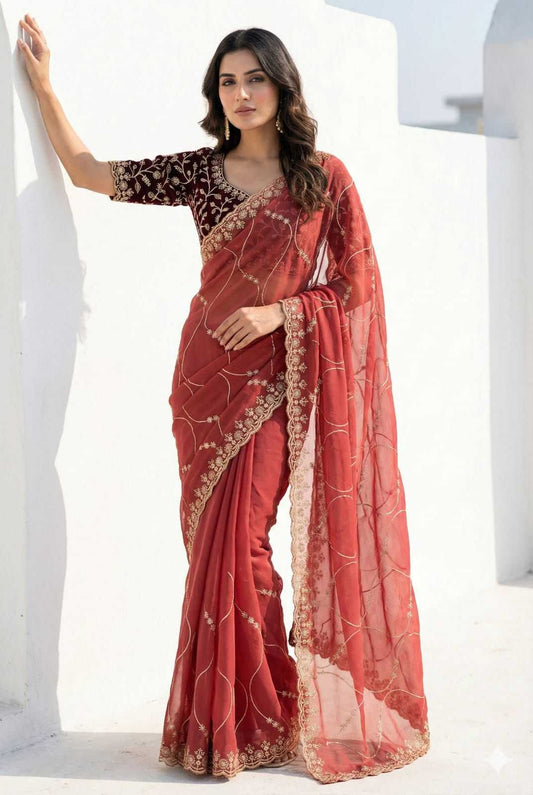 Georgette Saree