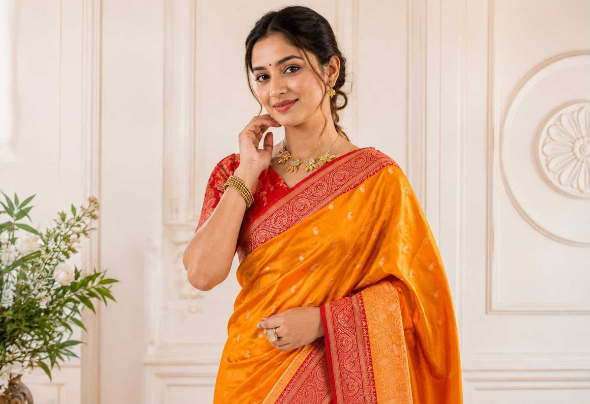 Janhvi Lichi Silk Soft Saree