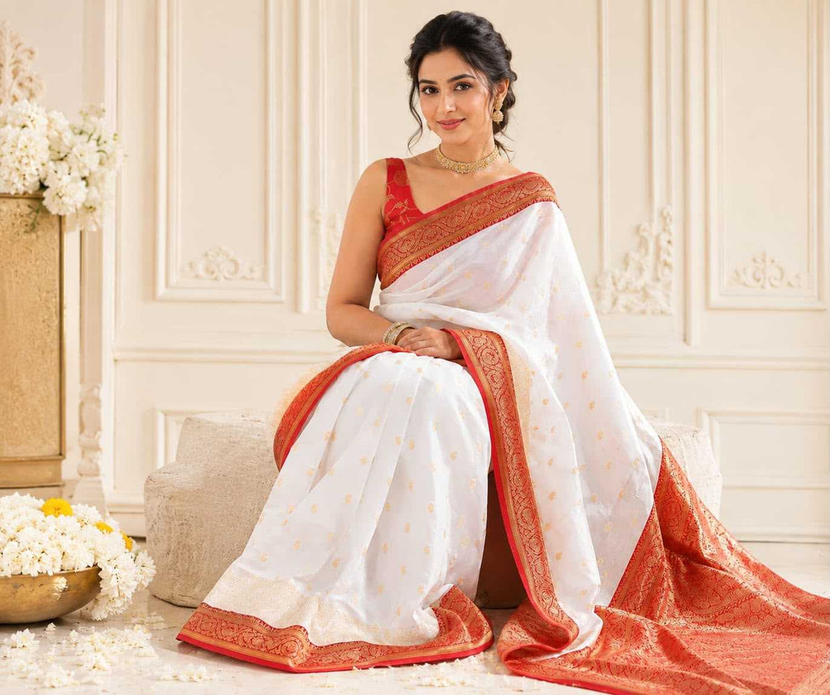 Janhvi Lichi Silk Soft Saree