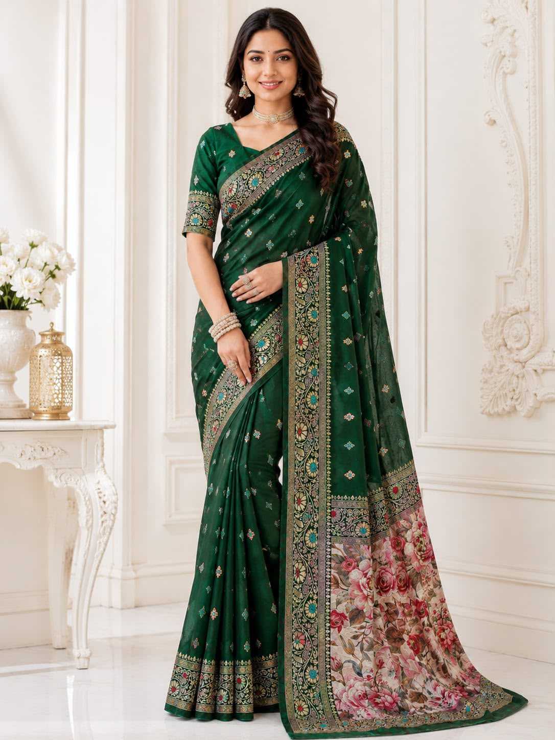 Lichi Silk Soft Saree