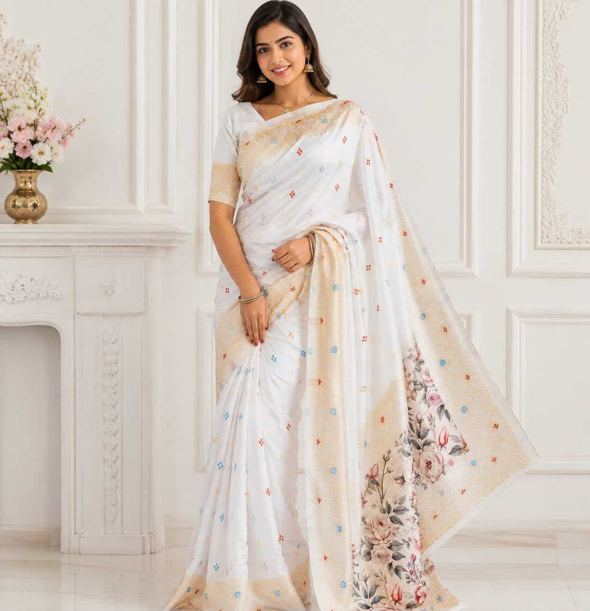 Lichi Silk Soft Saree