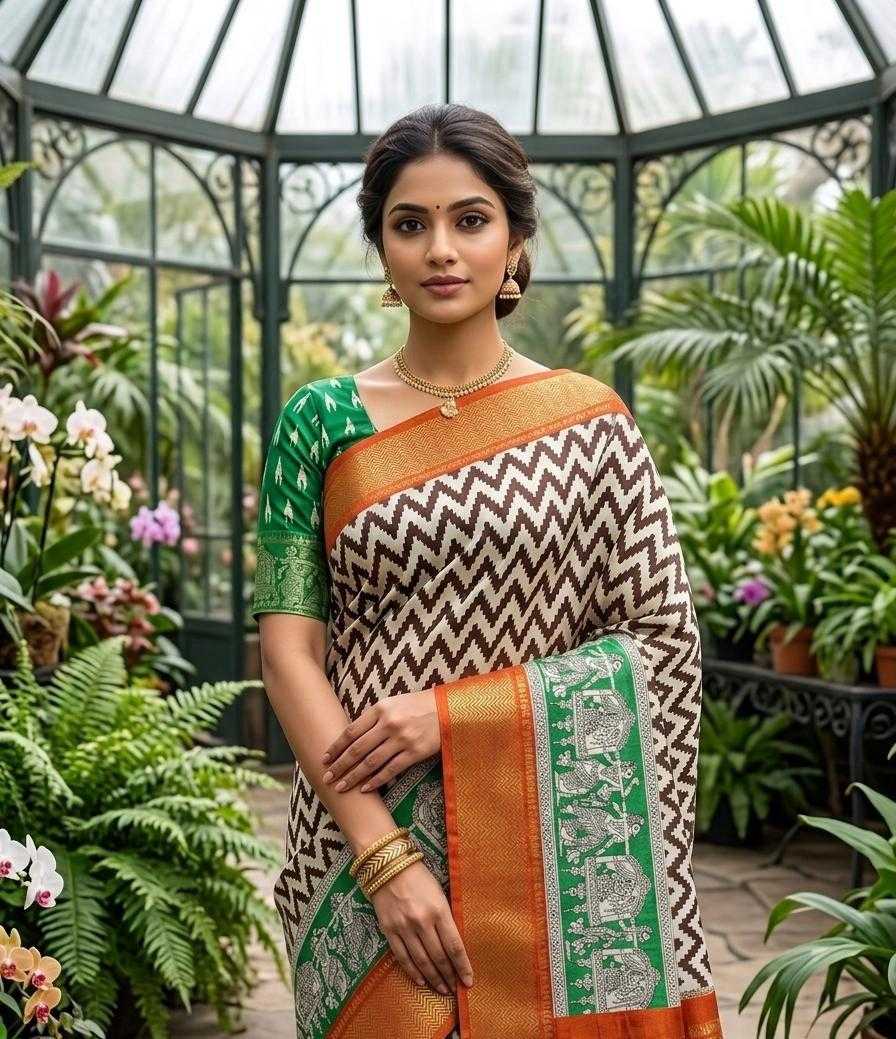 Printed Saree