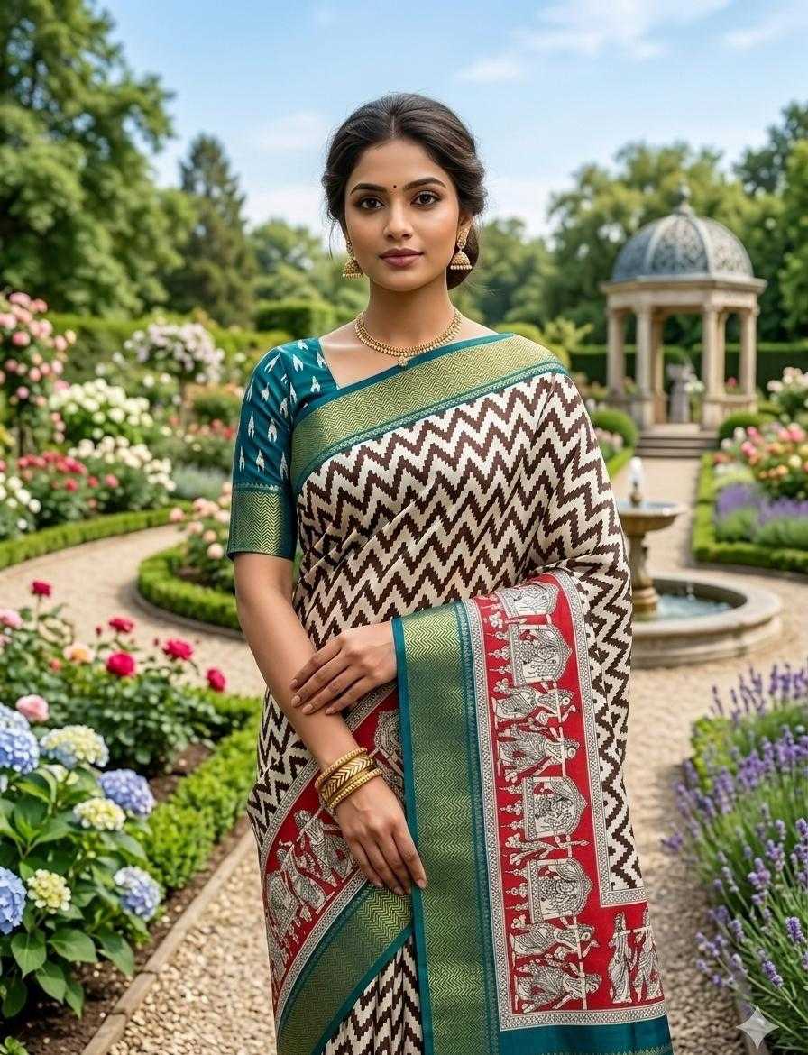 Printed Saree