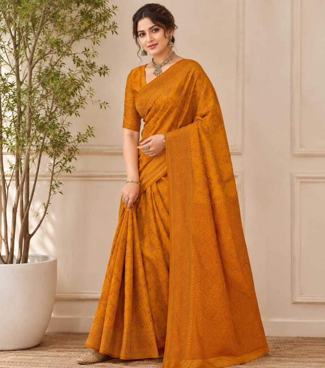 Juhi Lichi Silk Soft Saree