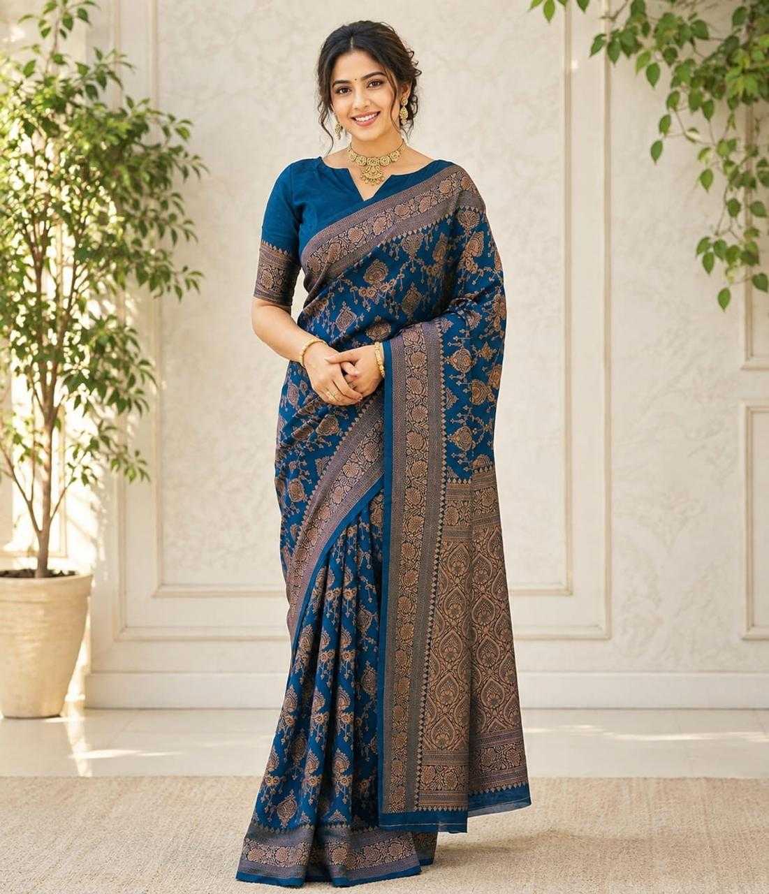 Juhi Lichi Silk Soft Saree