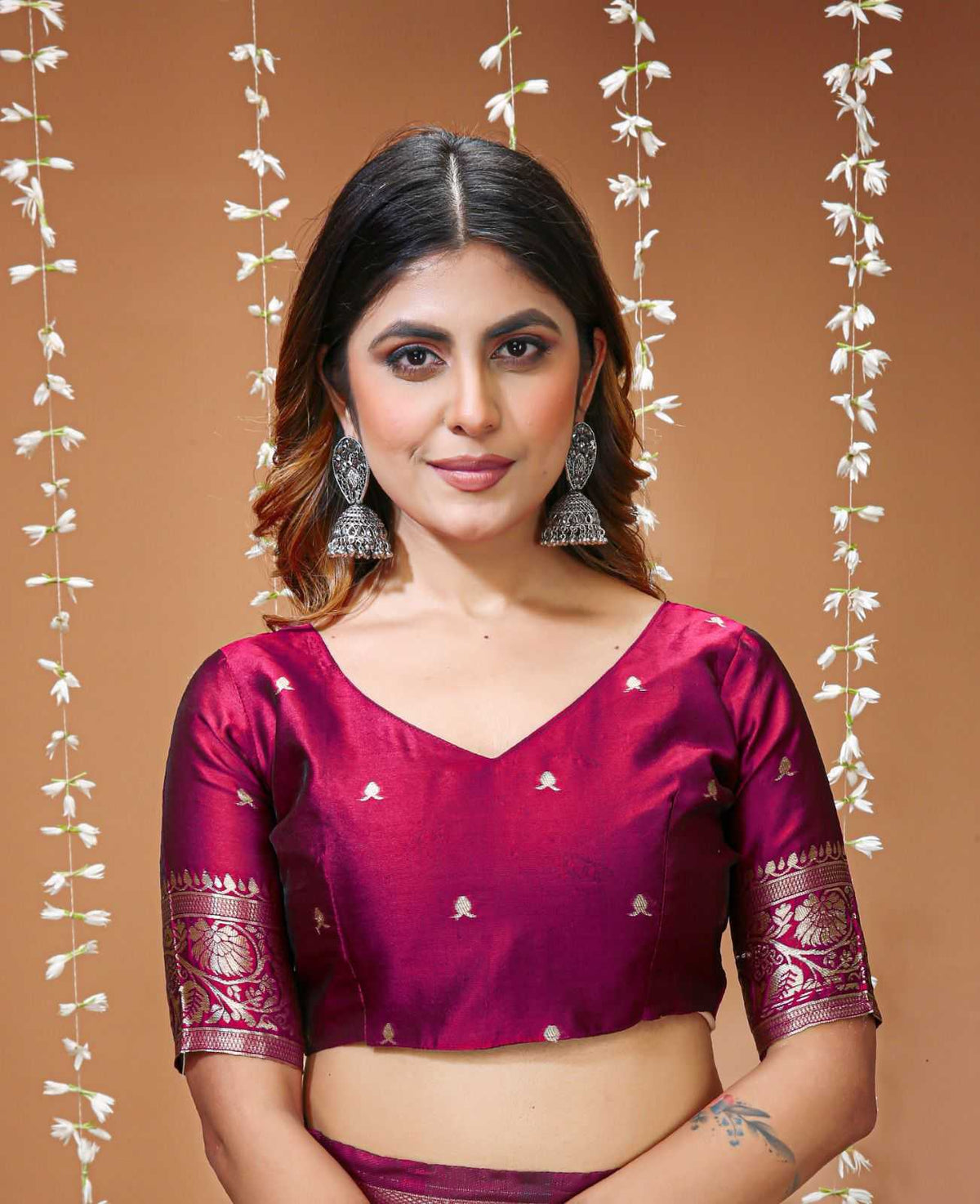 Lichi Silk Designer Saree