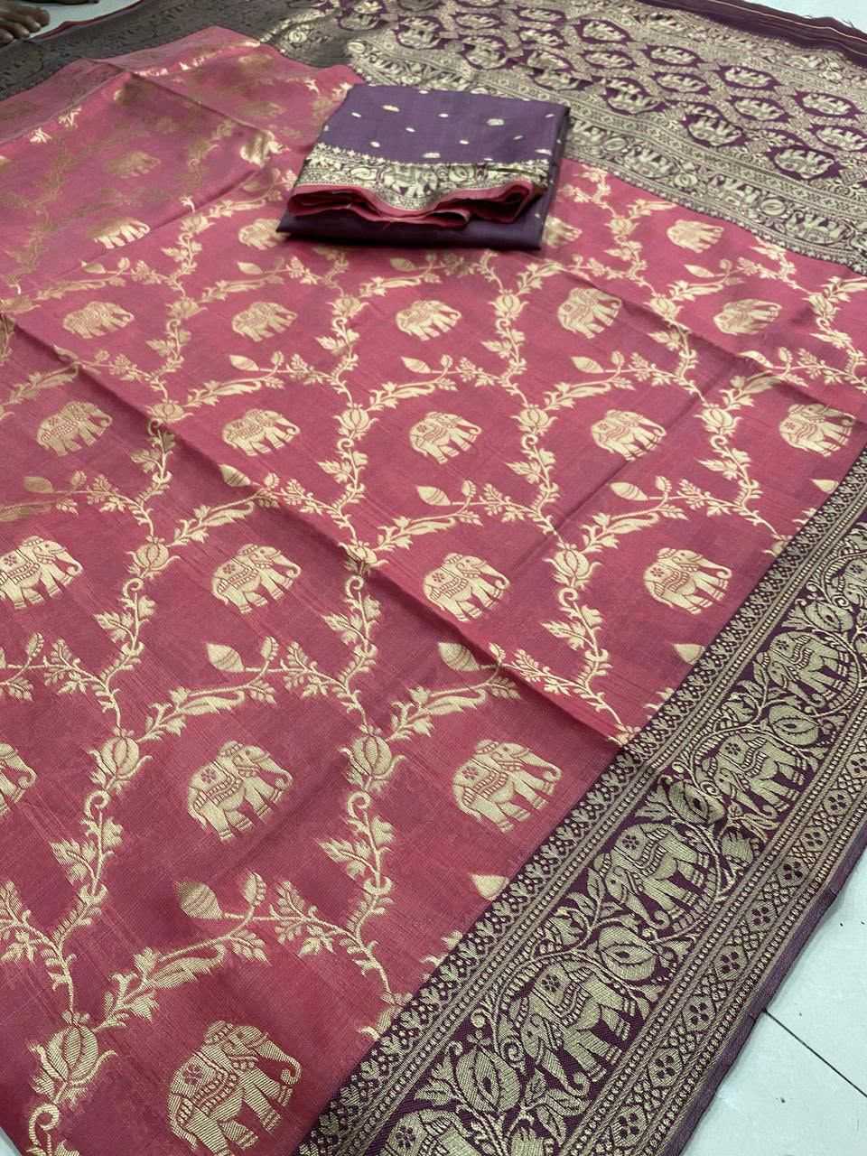 Jacquard Saree