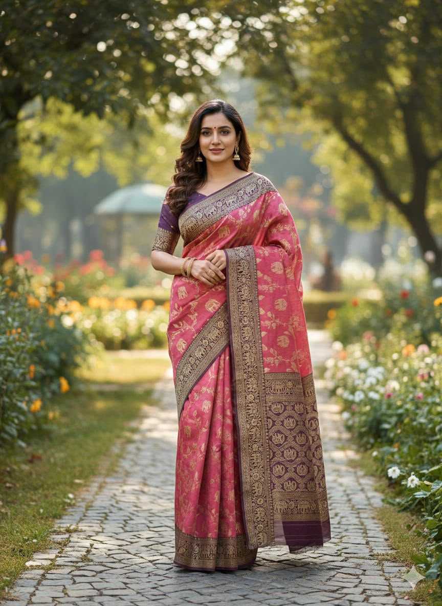 Jacquard Saree