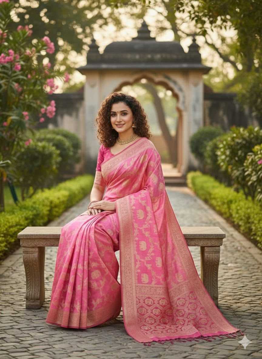 Jacquard Saree