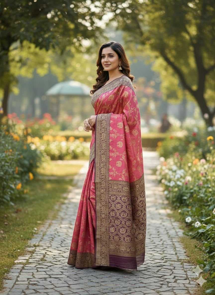 Jacquard Saree