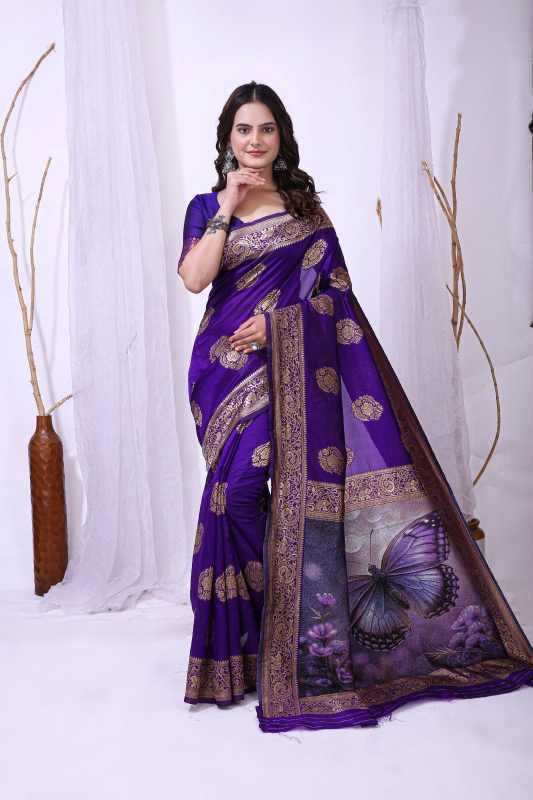 Lichi Silk Party Wear Saree