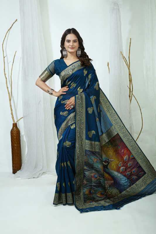 Lichi Silk Party Wear Saree
