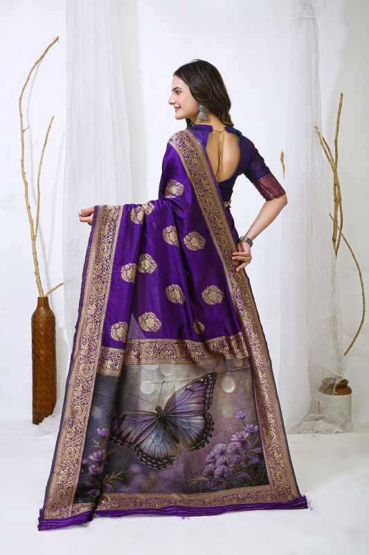 Lichi Silk Party Wear Saree