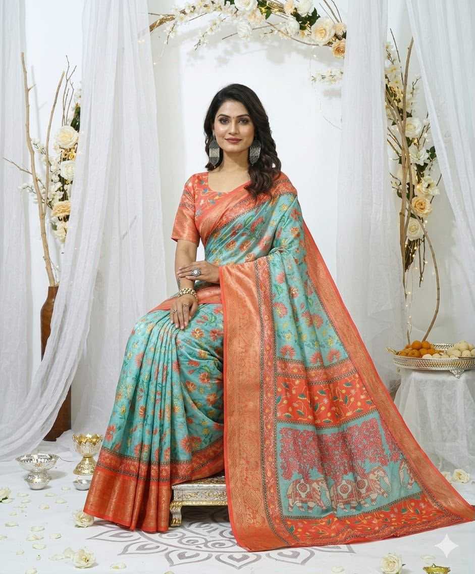 Printed Saree