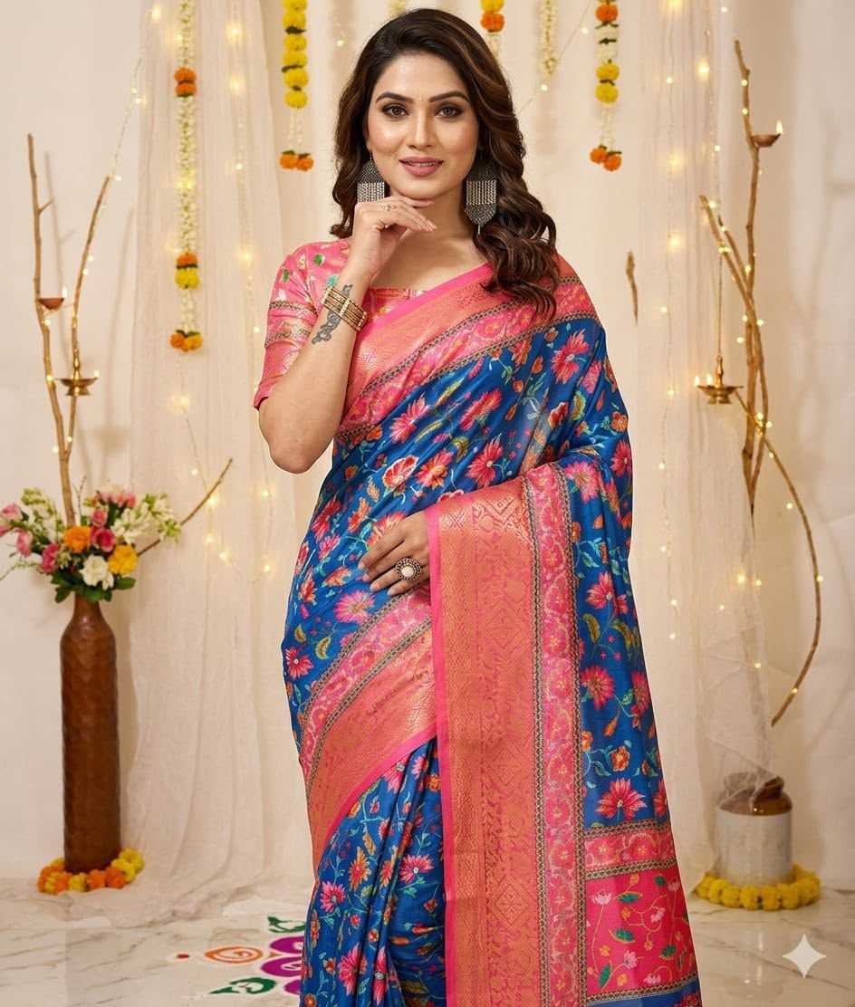Printed Saree