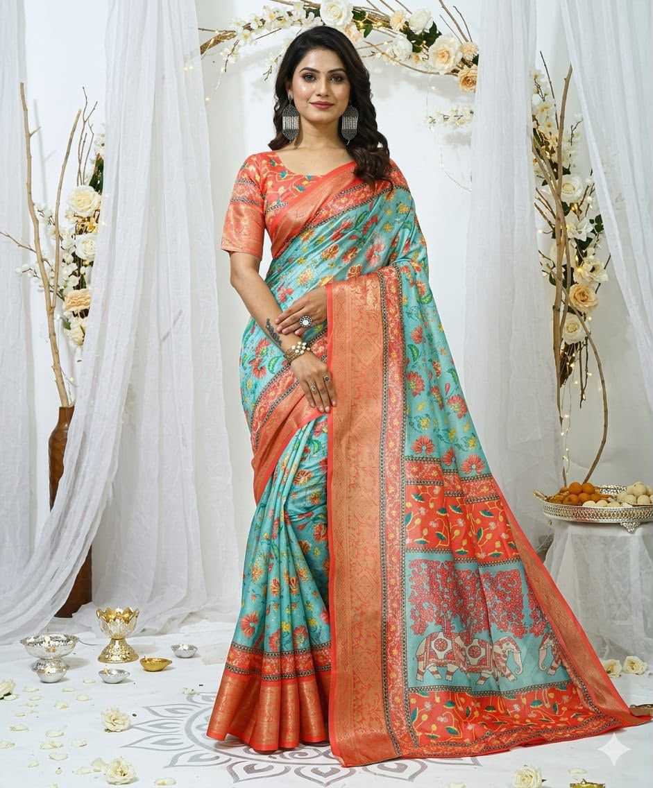 Printed Saree