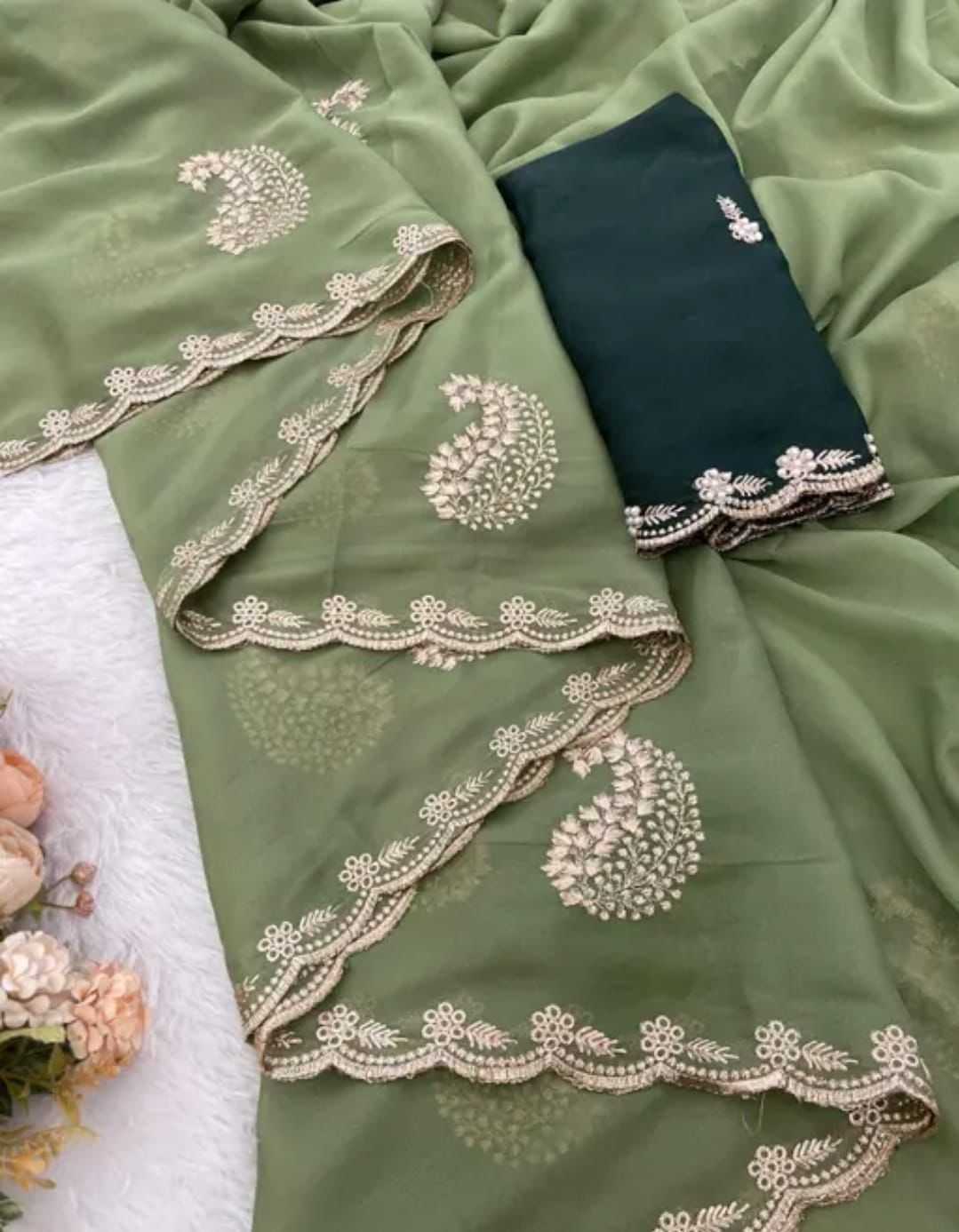 Georgette Designer Saree