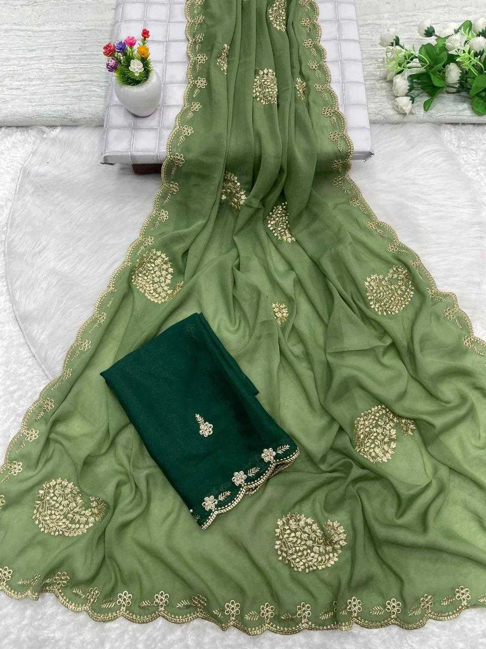 Georgette Designer Saree