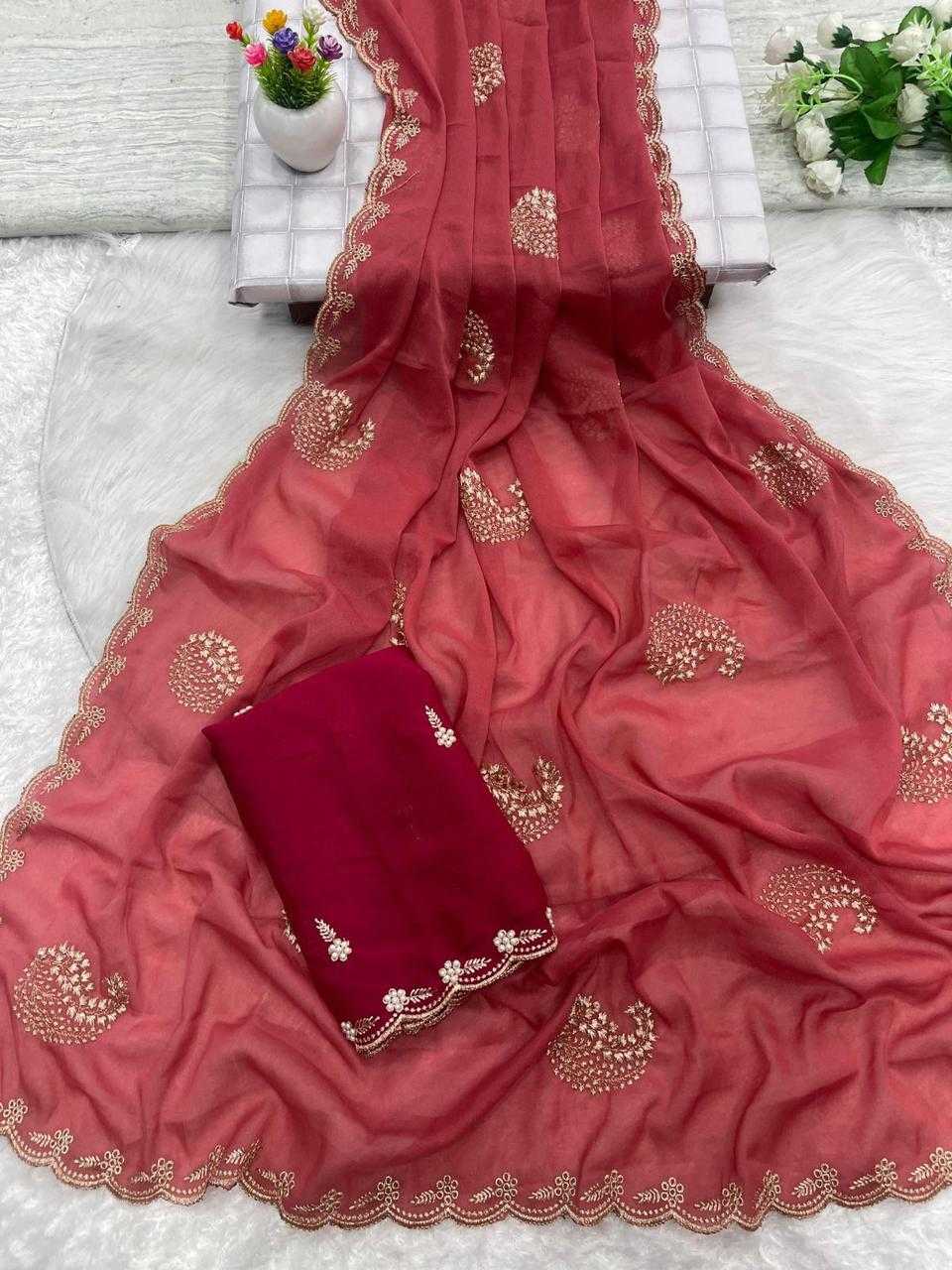 Georgette Designer Saree