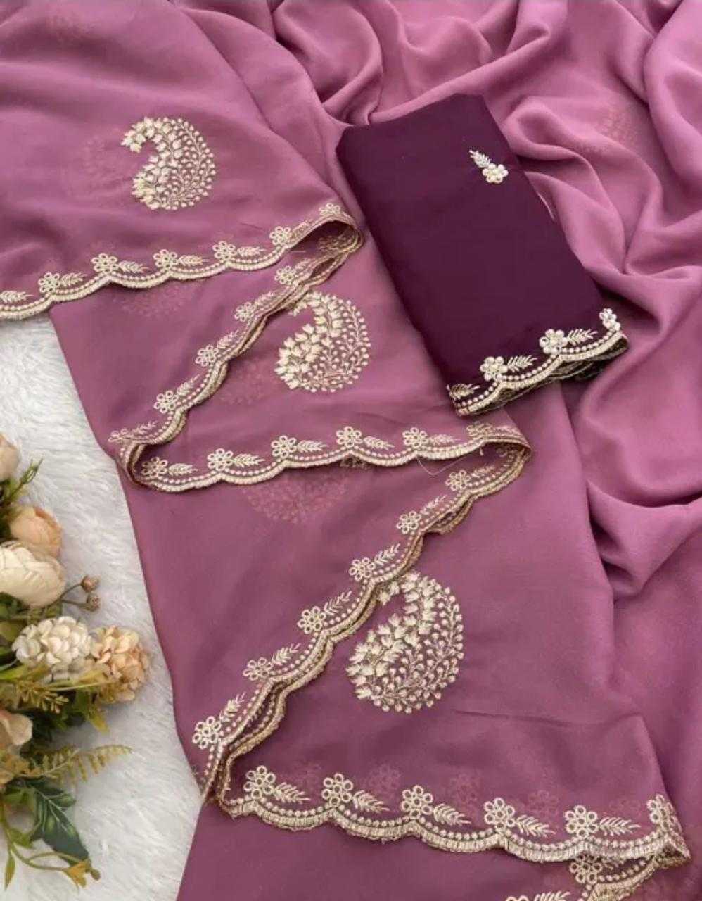 Georgette Designer Saree