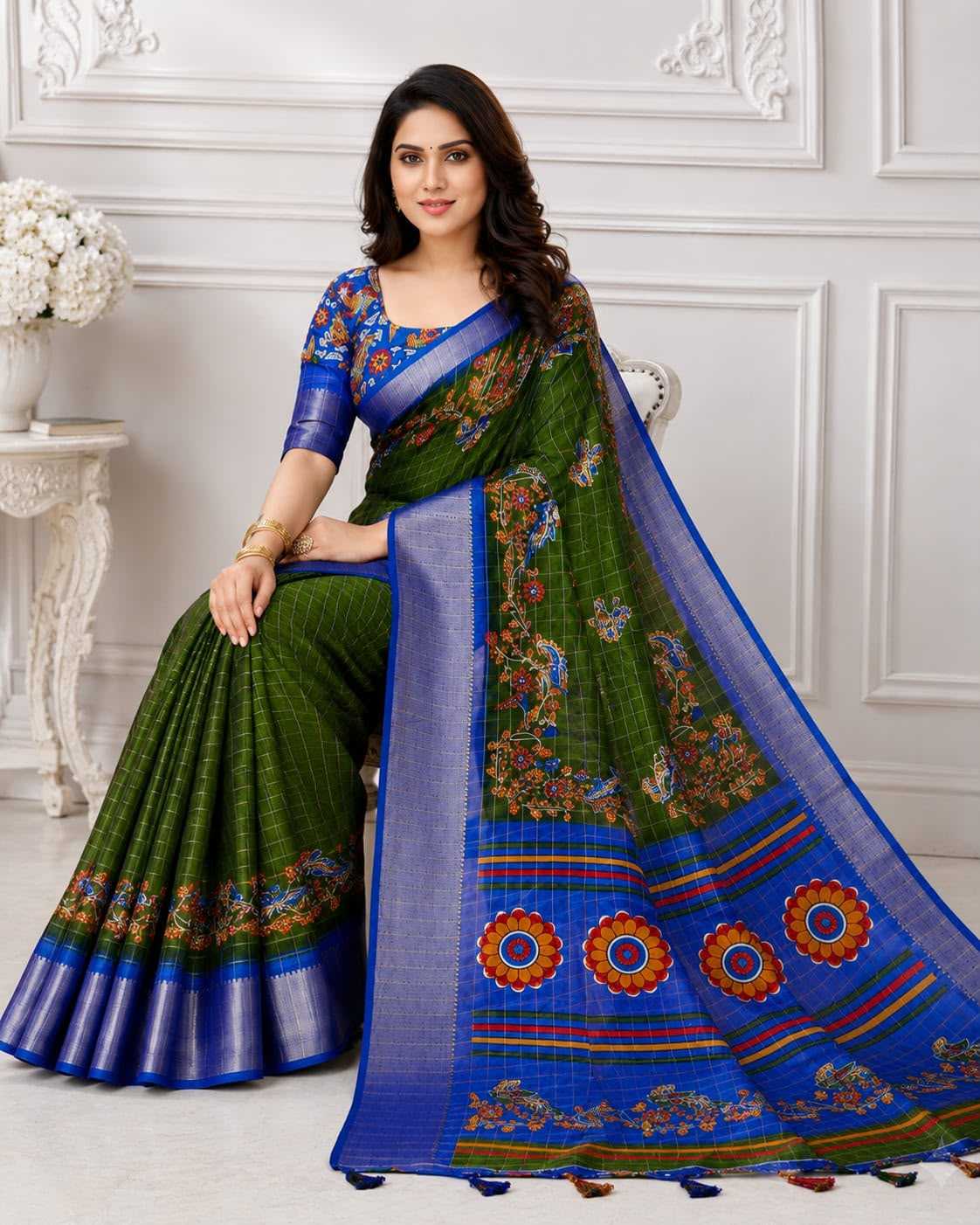 Dola Silk Designer Saree