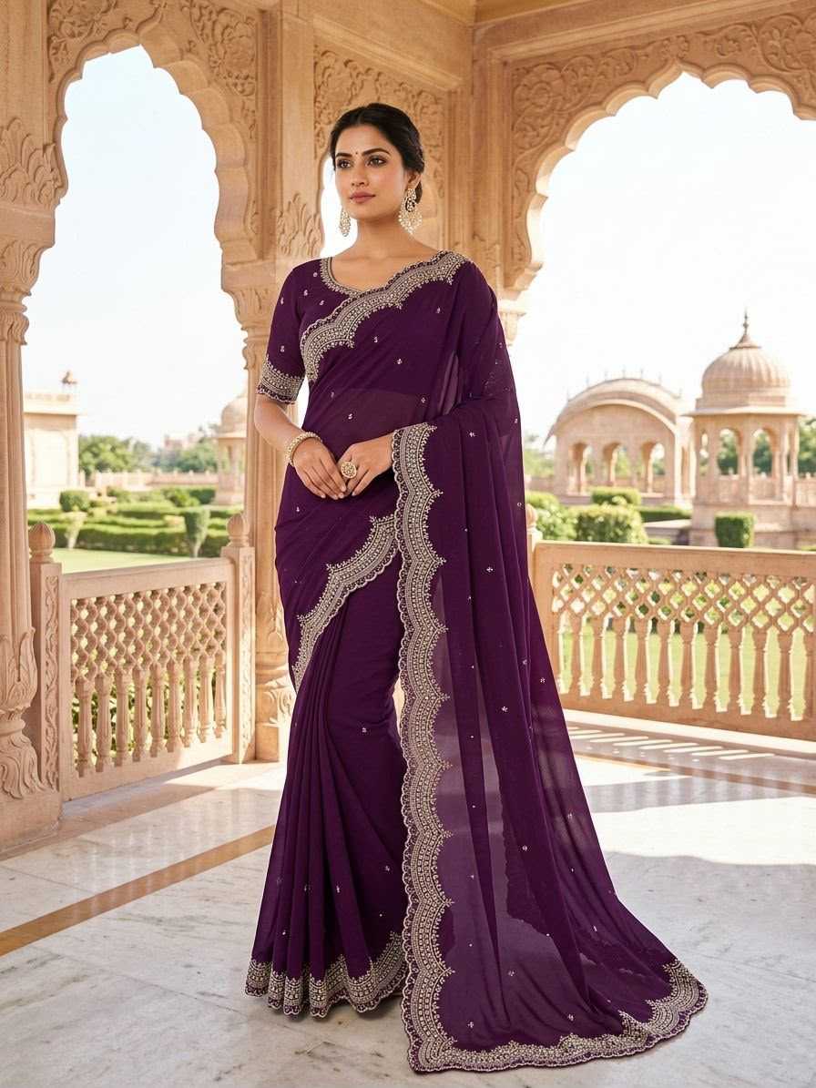 Georgette Saree