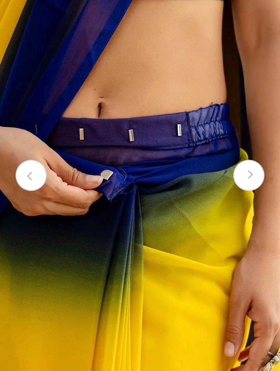 Georgette Ready To Wear Saree