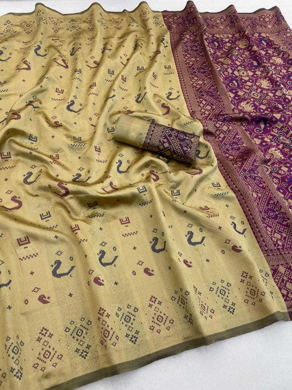 Patola More Banarasi Soft Silk Saree