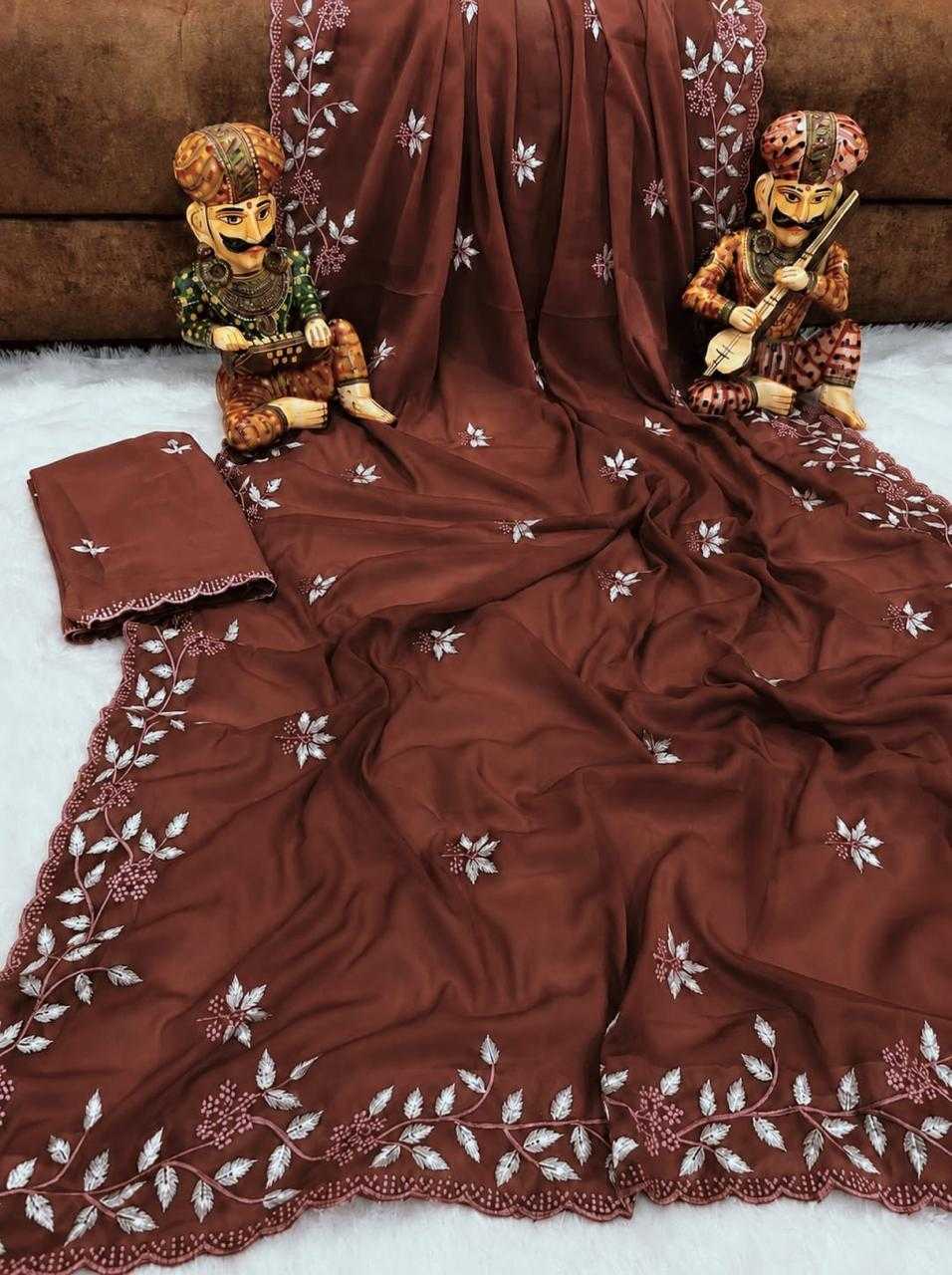 Georgette Designer Saree