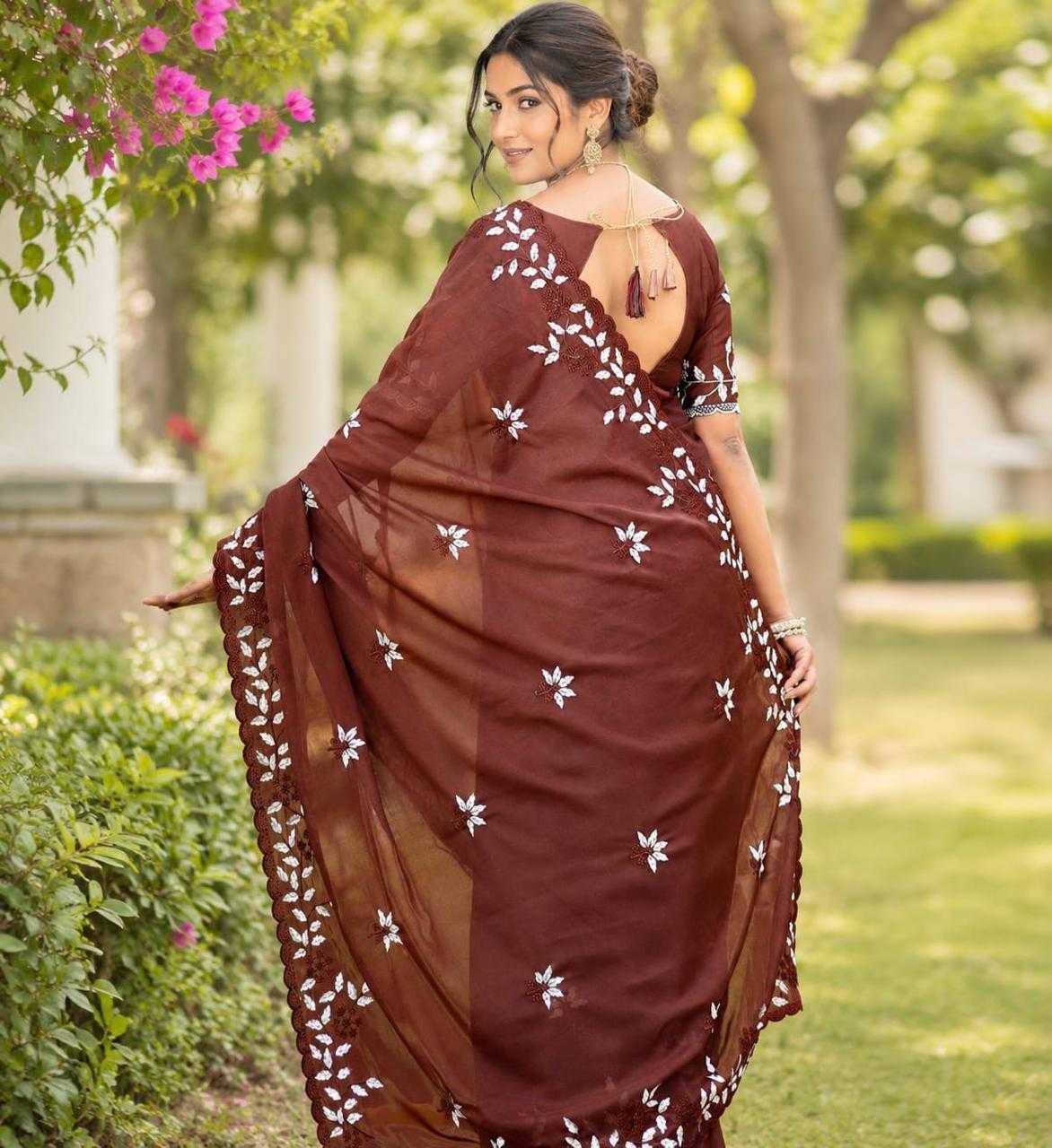 Georgette Designer Saree