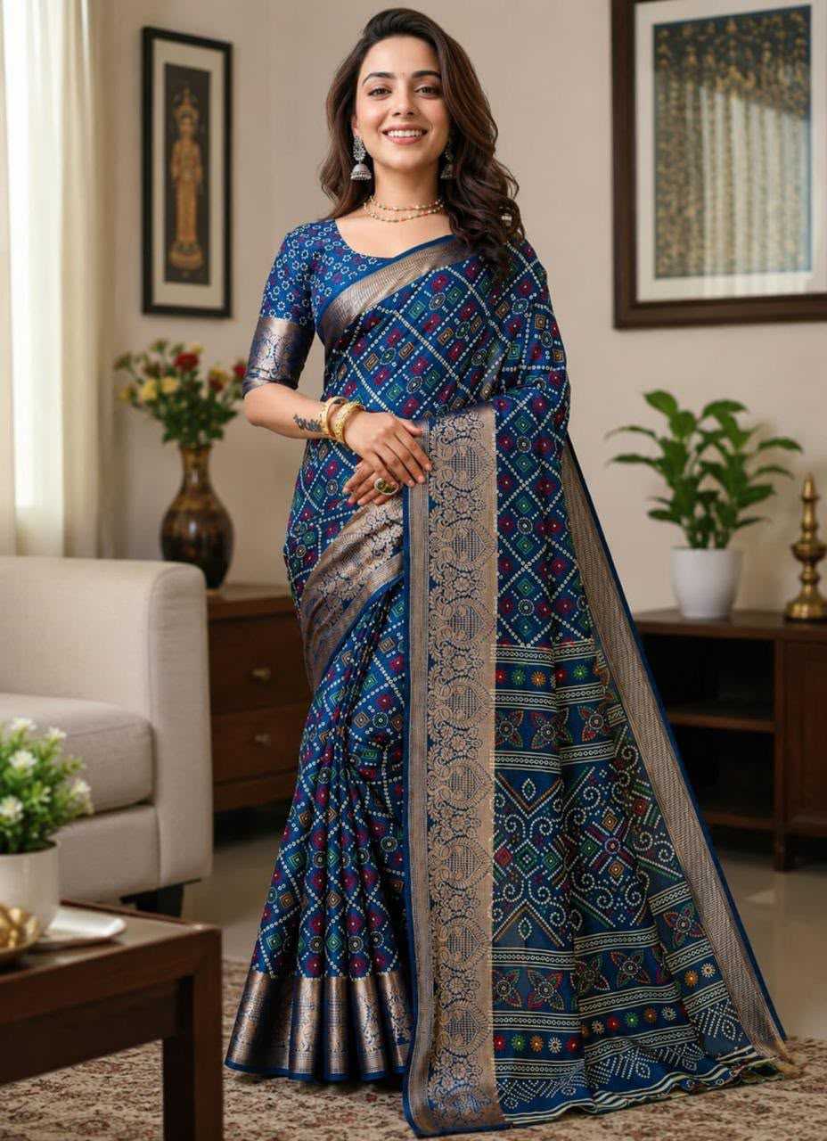 Printed Saree